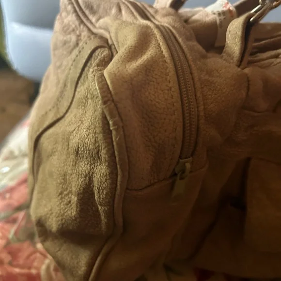 Genuine Leather, Mexican Duffle Bag, NEW - Picture 7 of 8